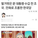 벌거벗은 문 대통령·수갑 찬 조국…만화로 조롱한한국당 이미지