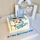 하이오브니 | 광주 서구 쌍촌동 하이오브니 생일 레터링케이크 후기 l 운천역 디저트 맛집