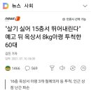 "살기 싫어 15층서 뛰어내린다" 예고 뒤 옥상서 8kg아령 투척한 60대 이미지