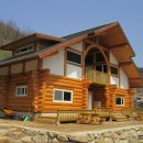 통나무집 이미지