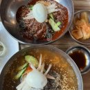 P-7717 | 첨단 냉면맛집 / 사계절 내내 가능 “청석골 칡냉면” , 물냉면+비빔냉면 +고기만두 후기 ,육수 찐,메뉴판]