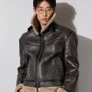 [구매후기] 버커루 빈티지 레더 하이넥 무스탕 자켓 (내돈내산)