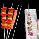 바베큐에꼬치다