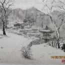 현대 문인화 이미지