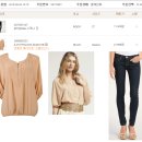 [갠쇼]forever21 실크100%블라우스 + 스키니진 = 33,490원 이미지