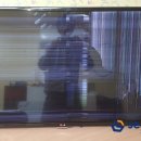 LG 엘지 LEDTV 패널(액정) 파손교체 42LN5400 액정깨짐 교체수리비용 (후기)