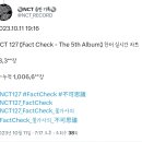 엔씨티동사무소 127 &#39;Fact Check (불가사의; 不可思議)&#39; 초동 백만장 돌파 이미지