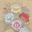 민화모란도 이미지