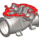 Solidworks 2018을 활용한 Centrifugal Pump 1 이미지