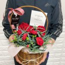 6461 | 대전꽃집 추천 어버이날 꽃집 특별하고 예쁜 카네이션 바구니가 있는 월평동 라플레르 후기 La Fleur