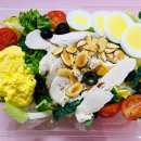 영진단조 | 담백질 듬뿍 치킨 에그 샐러드, 크리스피 치킨 샐러드, 맛 후기, 가격, 칼로리 정보, 파리바게트 양재본점