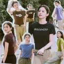크랙티브 | 여자 반팔티 브랜드 추천 ! 디스커버리 고윤정 PICK 기능성 냉감 여성티셔츠