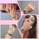 4138 | 롤라로즈 블루 샌드스톤 여성용 스틸 메탈시계 LR4138