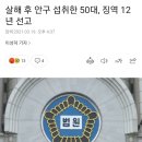 살해 후 안구 섭취한 50대, 징역 12년 선고 이미지