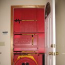 blower door air leakage testing 블로어 도어 기밀성 시험 이미지