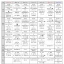마송 처음처럼 노인주간돌봄센터 2026년 7월 식단표