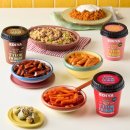 김말이와떡볶이