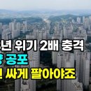 또 미분양이라고? 전국이 초토화.."급하면 더 싸게 팔면되죠...2008년 2배의 메가톤급 충격이 온다. 이미지