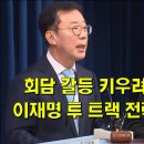 회담 갈등 키우려던 대통령실, 이재명 투 트랙 전략에 망연자실 이미지