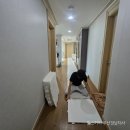 충무공동39 | 진주층간소음매트 대방노블랜드 39평 광폭 거실, 아일랜드, 복도 시공후기