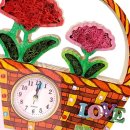 스칸디아모스 카네이션 바구니 만들기 이미지