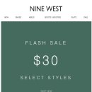 나인웨스트 Today Only! $30 Select Styles Flash Sale 이미지