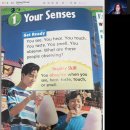 Science 1-3 Your senses 이미지