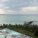 에메랄드원룸앞 | 오키나와 아쿠아센스 호텔 앤 리조트 AQUASENSE Hotel &amp; Resort 숙박 후기 조식정보 코너오션스위트룸