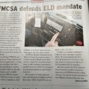 FMCSA defends ELD mandate 이미지