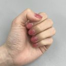 1437 | 건대 네일아트 '공간네일': 물먹 깔끔 봄맞이 시럽젤 디자인 추천 연장제거 후기