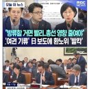 윤정부, "일본에 오염수 조기 방류 요청, 환노위 발칵" 이미지