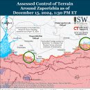 러시아 공세 캠페인 평가, 2024년 12월 15일(우크라이나 전황 이미지