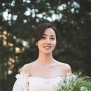 "드디어 등대같은 사람 만나" 오수진 KBS 기상캐스터, 웨딩 사진+결혼 소감 공개 이미지