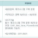 대우정보시스템채용/대우정보시스템 2011 경력직공개채용(~7.4) 이미지