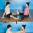 건강 스트레칭 체조 이미지