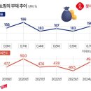 6년째 번 돈으로 금융비용도 못 갚는 롯데쇼핑 이미지