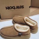 4828 | 어그 타즈 플랫폼 저렴이, 모그어스 래더 퍼 천연소가죽 플랫폼 뮬 내돈내산 후기