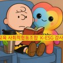 ESG 개념 20가지 알기!놀이형 K-ESG 강사양성 슈퍼비젼 성료후기