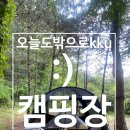 강원도 홍천 캠핑장 숲 속 에코밸리캠핑장 체험활동 많은 가족캠핑장
