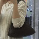 가을이네핸드메이드 | 여름 위빙백 코모레비뮤지엄 핸드메이드 레더 위빙 토트백 브라운 후기