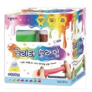 주식회사 지니안 | 종이나라 글리터 슬라임 8색 세트, 1세트, 하양, 분홍, 노랑, 주황, 초록, 파랑, 보라, 빨강