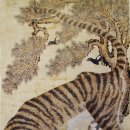 까치와 호랑이 이미지