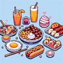 심학산도토리 국수 이미지