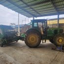 6820 | 존디어 6820 트랙터 후륜 타이어 교체 후기: 18.4-38 출동 장착