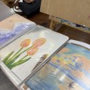 아크릴 나이프화 | 아트블라썸 범어점(원데이 클래스 아크릴나이프화 후기)