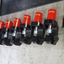 C형강 펀칭기 이미지