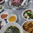 간받이가 연탄불에