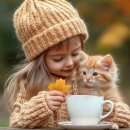 멍이와냥이 이미지