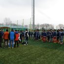 2014년12월 23일 신태인중축구부.정읍단풍FC U-18 아이들 후원복 전달식 및 축구게임 이미지