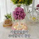 유리돔 모드등 | 서울 잠실 부케말리기 업체 유리돔 액자 주문제작 후기 모디랩